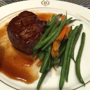 Gluten-free steak from Delmonico's Restaurant